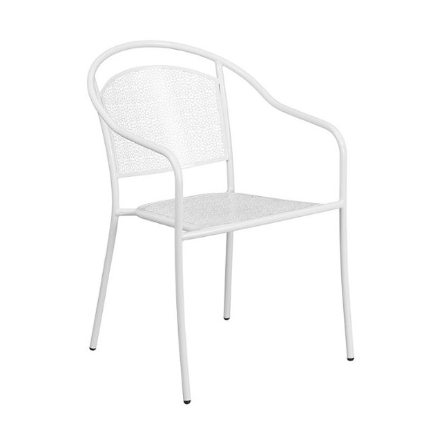 Flash Furniture - Oia Patio Chair - White